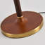Noir + tissu brun noyer + bois massif + lampes sur pied sans fer-609658823