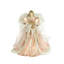 16'' Handmade Fabric Lighted Tree Topper