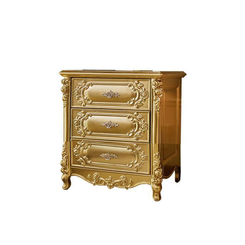 Commode d'appoint European Champagne