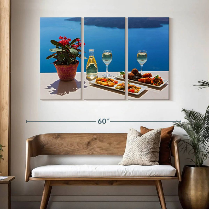 Yarlin Lunch With A View, 32" H x 50" W