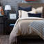 Aiden Houndstooth Square Pillow Cover & Insert