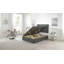 Orchid Side Lift Ottoman Divan Bed Base with Upholstered Headboard-971752849-1012592877