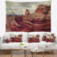 Paysage avec vue magnifique sur la tapisserie des falaises de Vermillion-28486485