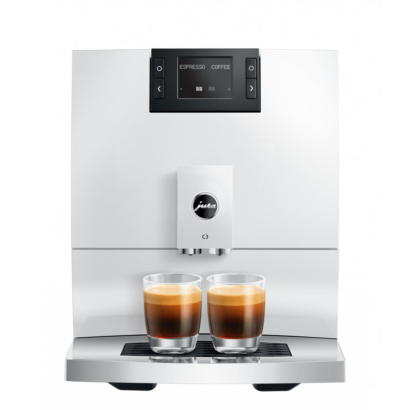 C3 Coffee And Espresso Machine, Piano White
