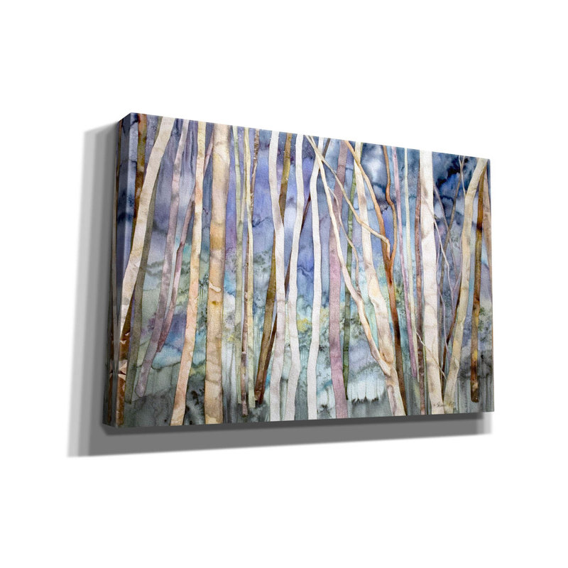 Sur toile, H 40 po x l 60 po x P 1,5 po