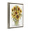 Bouquet de tournesols dans un cadre flottant à l'aquarelle, conception de Patti Bishop