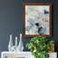 Indigo Ginkgo I - peinture sur toile encadrée-1640175579-1640175580