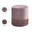 Cidnie Velvet Ottoman-166804969