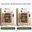 Rangement pour chaussures en bois massif