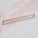 Brushed Brass Textured Cabinet Handles