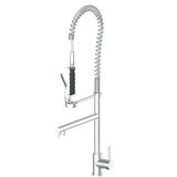 VanGogh Pull Down Single Handle Kitchen Faucet with Side Spray and Accessories