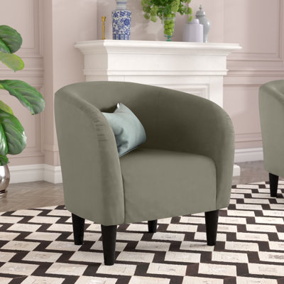 Fauteuil demi-tonneau de 29,50 po de largeur