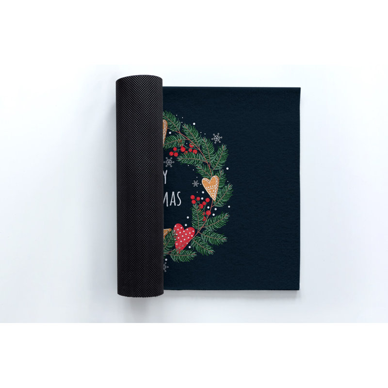 Non-Slip Christmas Outdoor Doormat