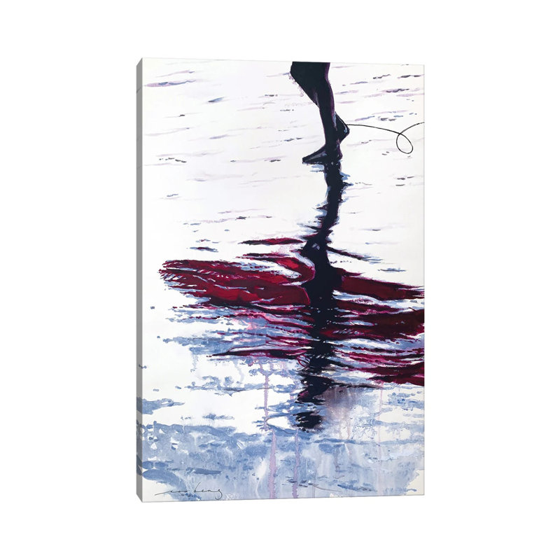 Steps Of Reflection by Soo Beng Lim - Wrapped Canvas Painting, 20.32 cm H x 30.48 cm W