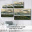 Jean «Landscape with Distant Mountains» - Art mural de qualité musée sur toile tendue-1255174771