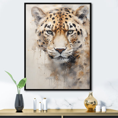 «Cheetah S Stare Dominance IV», reproduction d'art sur toile