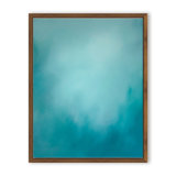 Coastal Retreat Underwater Clouds XI by  - Floater Frame Print on Canvas