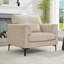 Fauteuil d'appoint surdimensionné avec pieds en métal, fauteuil et demi confortable-178812124-178812126