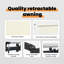 Brayden Studio 400cm W x 200cm D Polyester Cover Retractable Door / Window Awning-1941159055