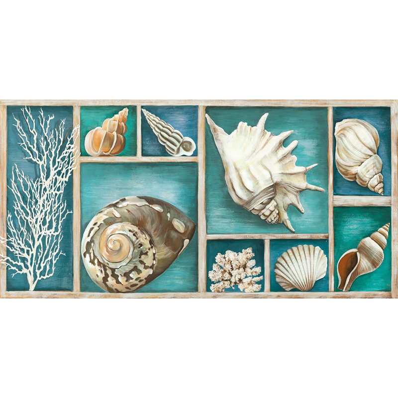 Collection Of Memories by Ted Broome - Wrapped Canvas Painting, 50cm H x 100cm W x 4cm D