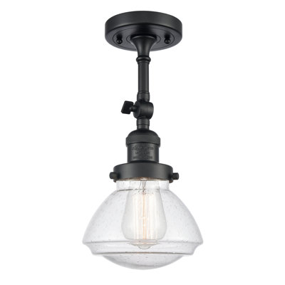 Plafonnier semi-encastré 1 lumière 6,75 po Chesterville
