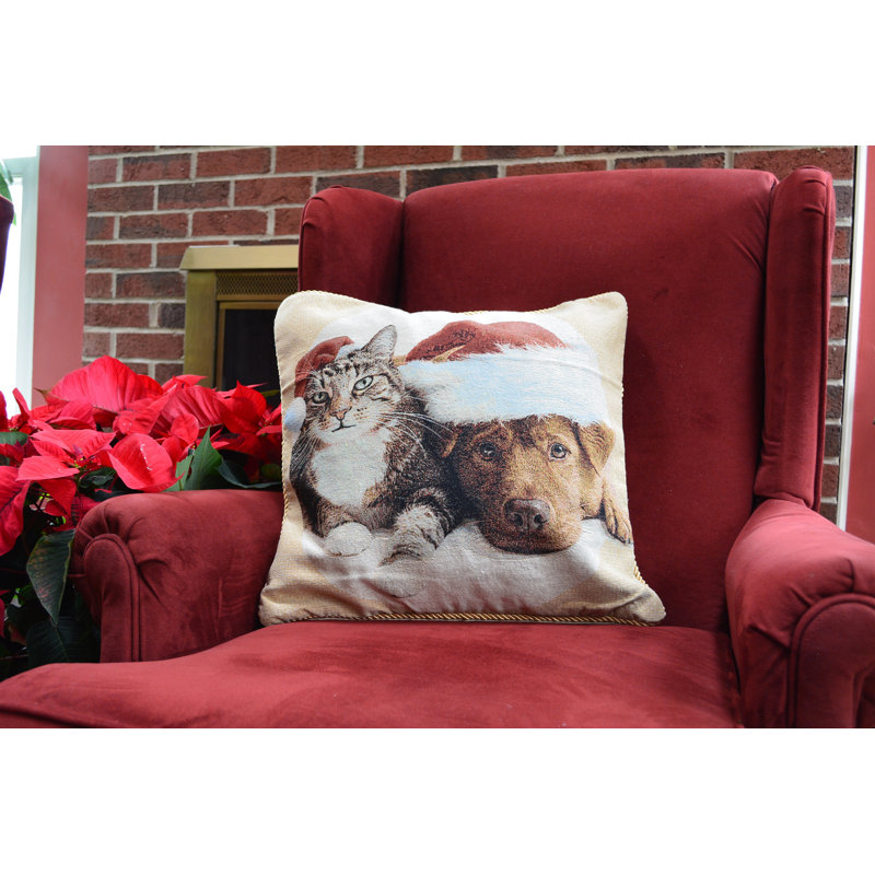 Housse de coussin pour chat et chien