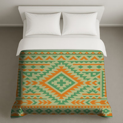 Housses de couette à motif géométrique Southwestern