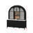 Elegant Arched Display Cabinet With Smart LED Lighting-809568013
