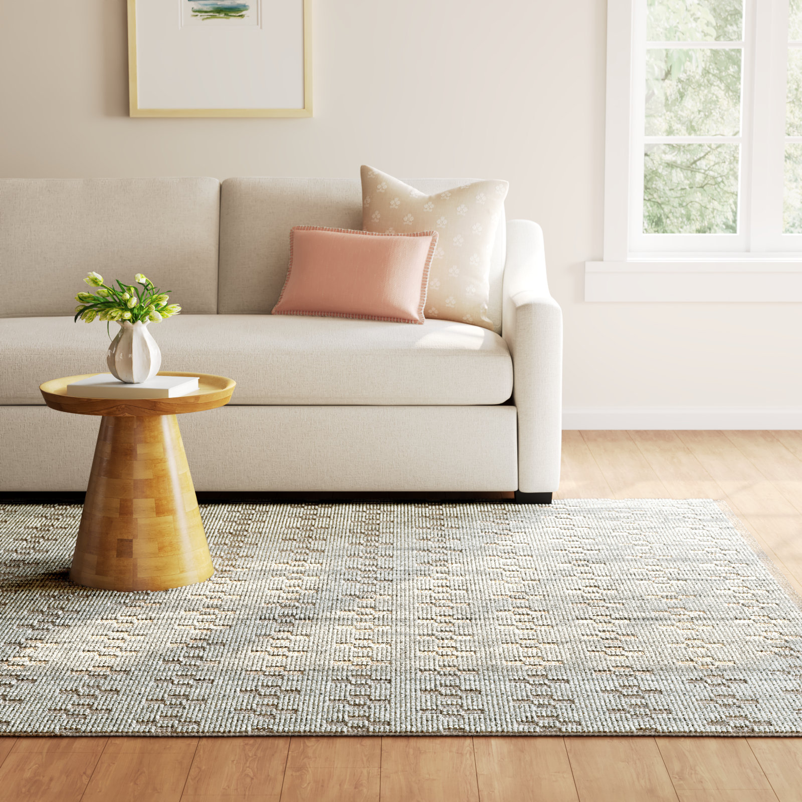 Juno Hand-Loomed Rug, Rectangle 7'9" x 9'9"