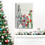 Desert Christmas Cactus II - Toile tendue avec châssis de qualité supérieure - prête à être accrochée-746928201