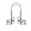 86.95 Ft. H x 19.96 Ft. W Steel Gate with