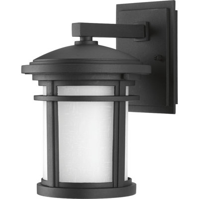 Lanterne murale d'extérieur en verre givré Chamberlain H 10,375 "