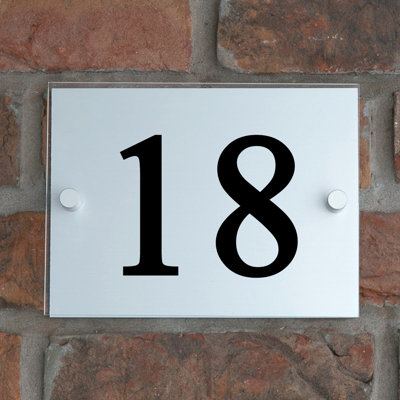 Champy 15cm H Plastic House Number