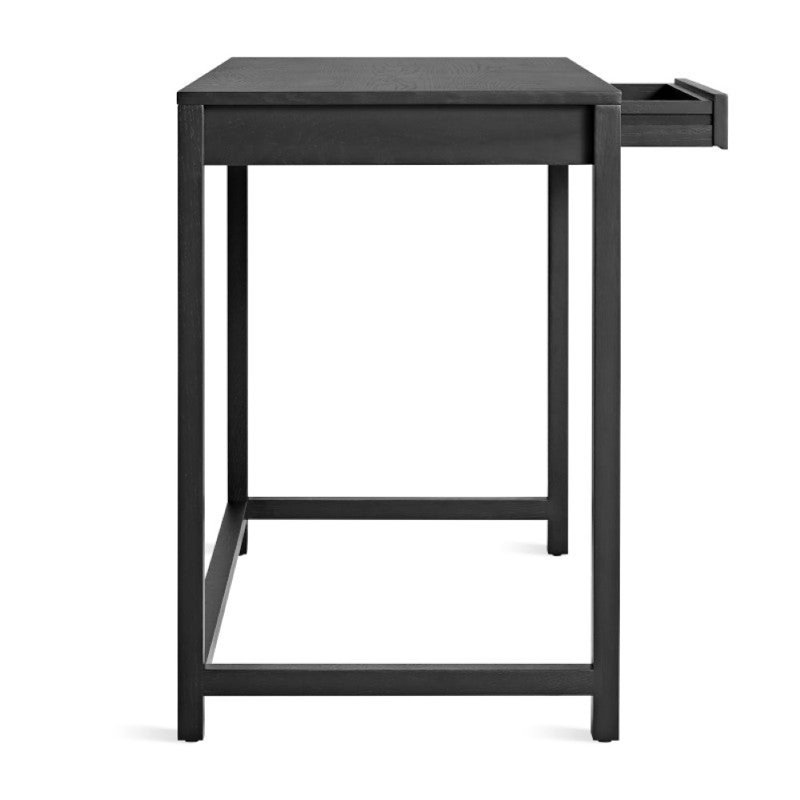 Open Plan Writing Desk, 30" H x 42" W x 20" D, White Oak