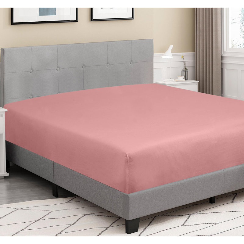 Royale Linens 300 Thread Count 100% Long Staple Combed Cotton Flat Sheet - Super Soft - Top Sheets - Flat Sheet Sold Separately - Breathable, Cool & Crisp Percale Sheets Only 