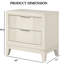 Table de chevet style transitionnel 1pc French