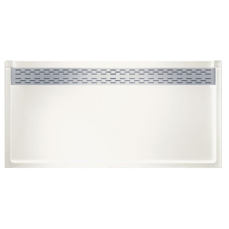 Base de douche 64" x 34" à simple seuil veritek, Bisque