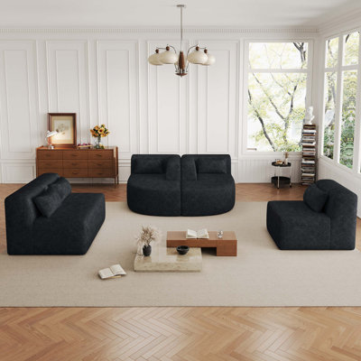 Canapé modulaire rembourré Boneless
