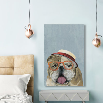 «The Don Of Dogs», reproduction sur toile tendue