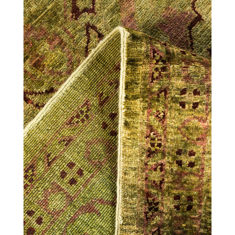 Kendyll One-of-a-Kind 8 X 10 2010s Wool Area Rug in Grey