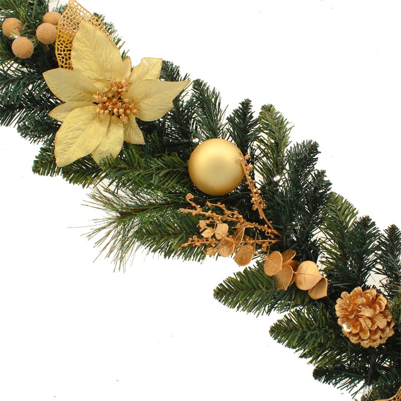 98.58cm Lighted Faux Garland with Lights