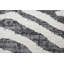 Tapis ivoire / gris à imprimé animal-566291913