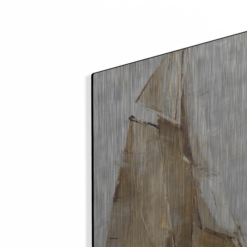 Art mural en métal «Long Sails» par Ethan Harper