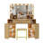 Corner Makeup Vanity - 11 Hollywood Bulbs With Human Sensor Module-31112013