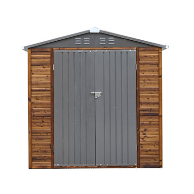 4*6FT Iron-Wood Combination Tool Shed – A Perfect Blend Of Nature And Functionality