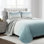 Ensemble de courtepointe en microfibre Crinkle Ombre