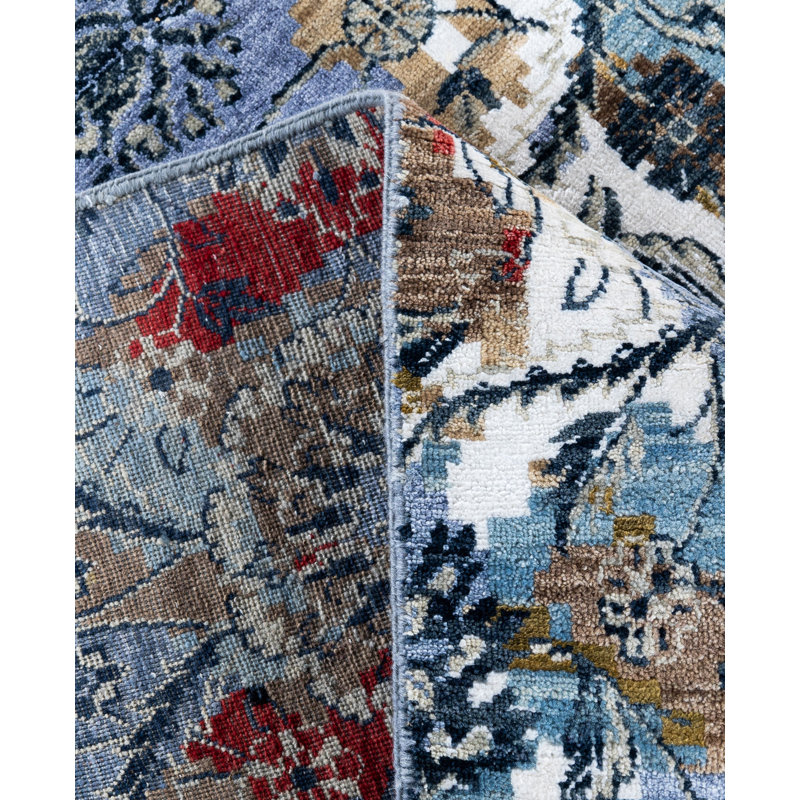 Overdyed One-of-a-Kind 8' 0" X 10' 3" Hand Knotted Area Rug