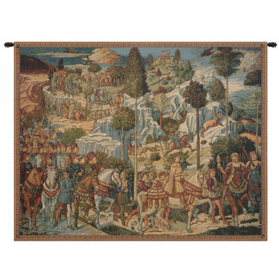 Italian Loom Woven Cotton Blend Wall Hanging