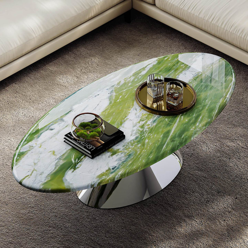Table basse 55,12 po Modern, 15,75 po H x 55,12 po L x 31,5 po po