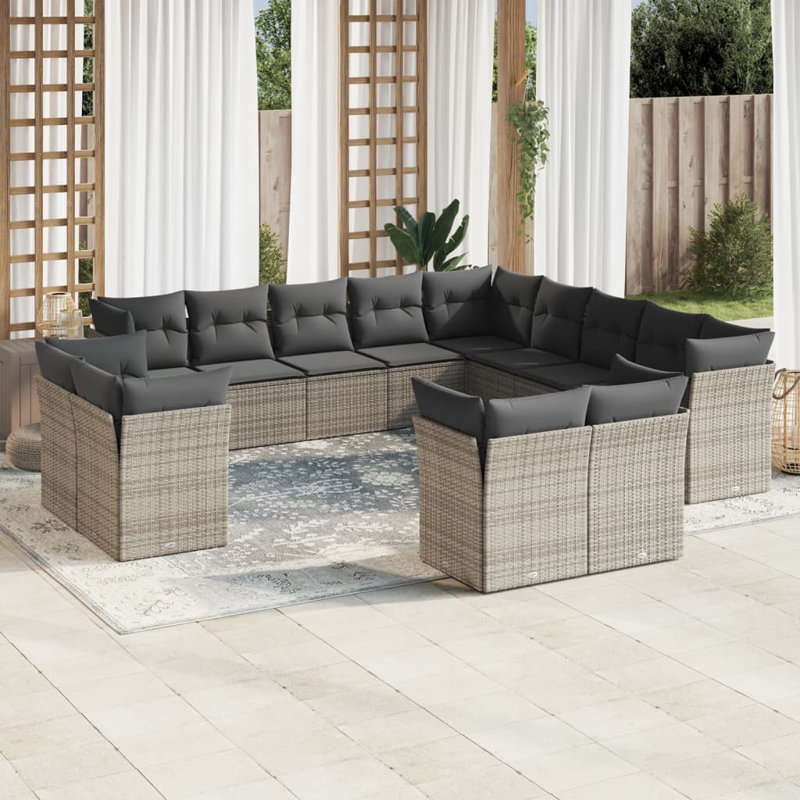 Ensemble de canapé de jardin Vidaxl